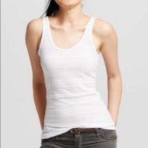 Mossimo supply co white tank top